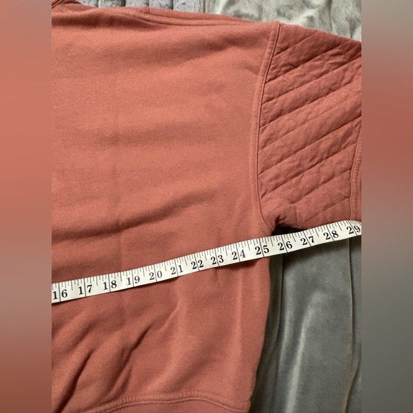 Wild Fable Women's Blush Rose Quarter-Zip Pullover - Picture 8 of 10